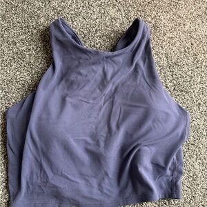 Athleta High-Neck Yoga Crop Top